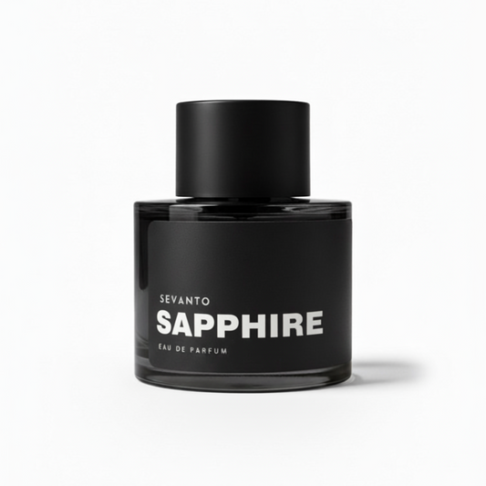 Best perfume in Bangladesh. Sapphire EDP perfume by Sevanto – premium fragrance in Bangladesh